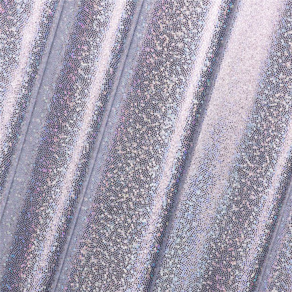 Glitter lycra fabric h 150 cm item Sugar