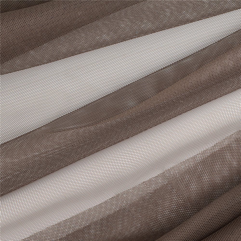 Tulle curtain with weighted hem, height 310 cm