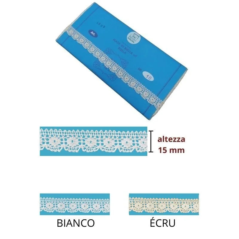 Cotton lace item 4009 10 meters