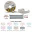Pique bias tape in striped pattern h mm 25/5/5 article Print 3
 15 meters