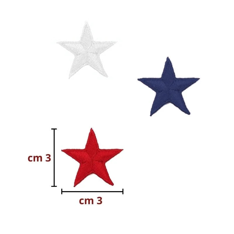 Iron-on application for fabric item AP00075, 12 pieces