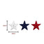 Iron-on application for fabric item AP01517, 12 pieces