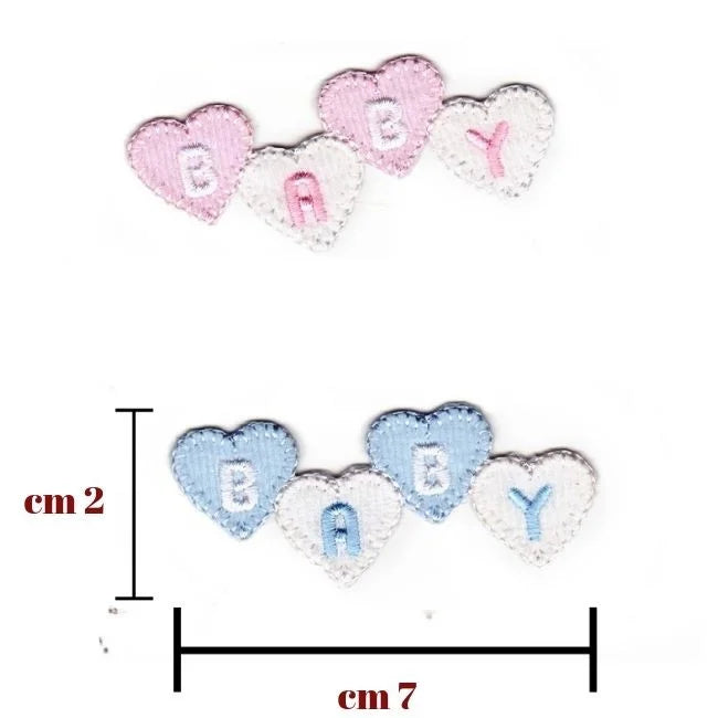 Iron-on fabric application item 1394 pieces 6