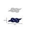 Iron-on fabric application item 072 pieces 6