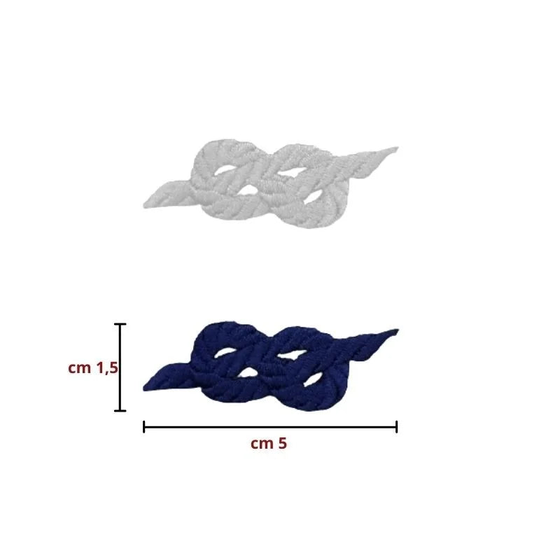 Iron-on fabric application item 072 pieces 6
