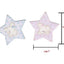 Iron-on fabric application item 051 4 pieces