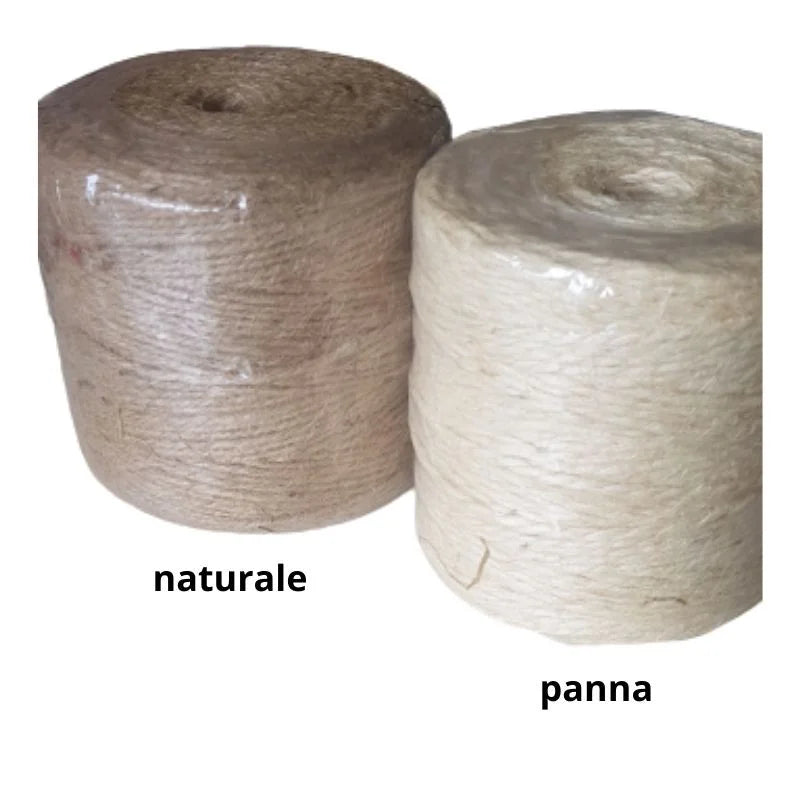 Natural jute rope ø 2 mm item J961 500 grams (approximately 300 m)