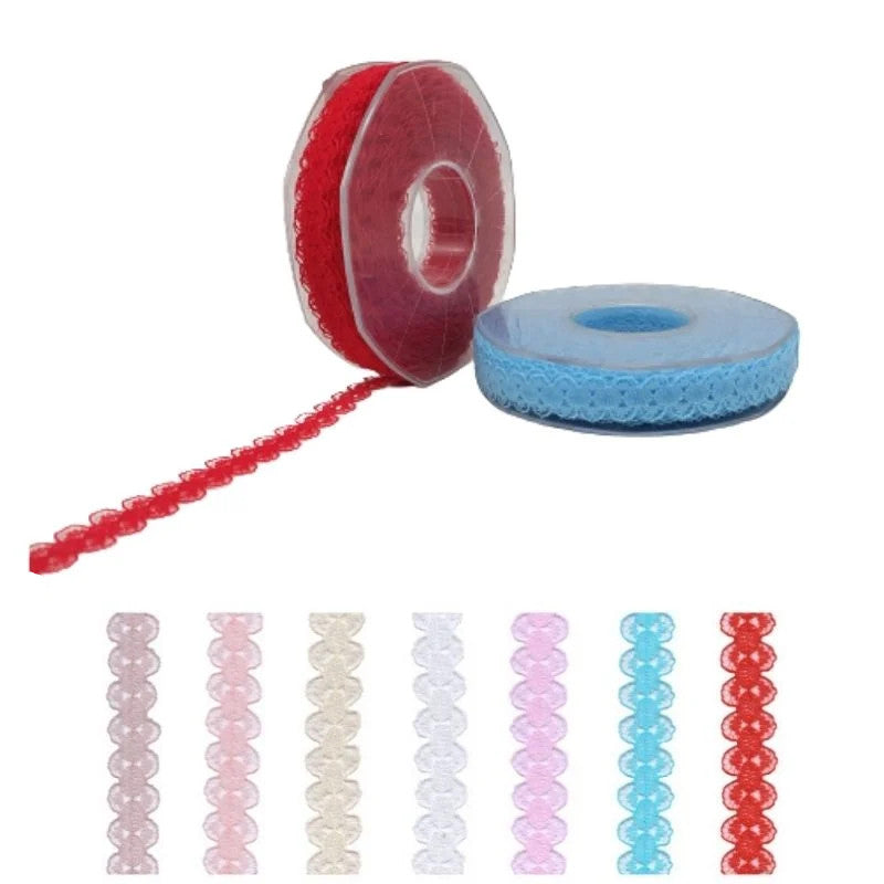Nylon lace h mm 15 item P1015
 25 meters