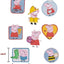 Peppa Pig fabric iron-on application item HK43482 8 pieces
