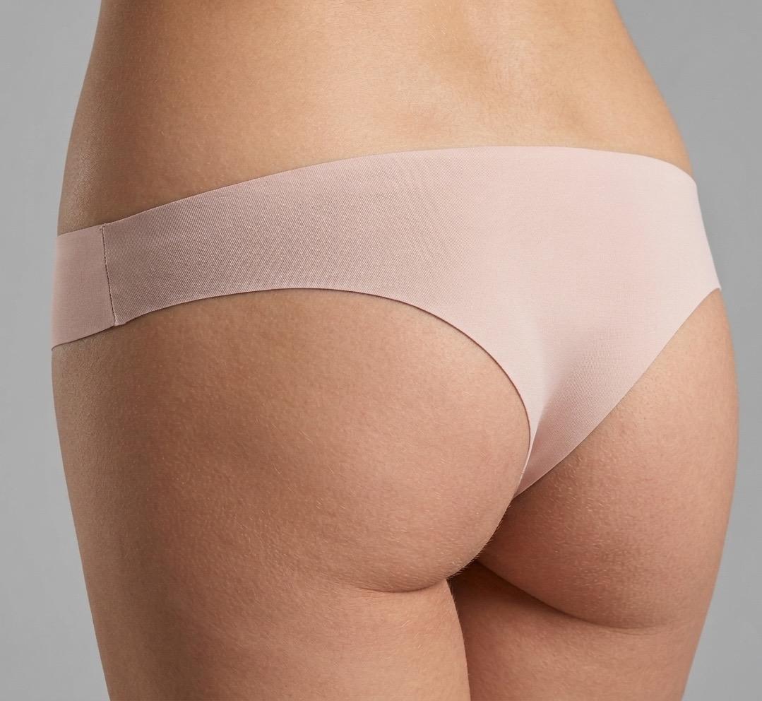 Invisible low-waisted Brazilian briefs, item 8141 Cotonella