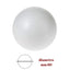 Styrofoam sphere ø mm 80 item 816/80 pieces 23