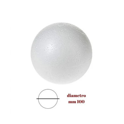 Polystyrene sphere ø mm 100 item 816/100 pieces 15