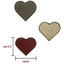Iron-on application for fabric item 514/B, 6 pieces