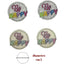 Iron-on fabric application item 092 pieces 4