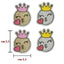 Iron-on application for fabric item 027/A 4 pieces