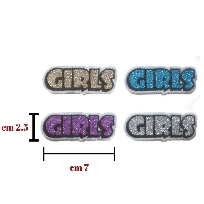 Iron-on fabric application item 287 pieces 4