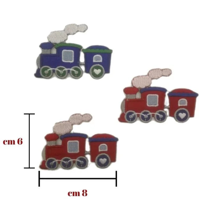 Iron-on application for fabric item 401/B, 3 pieces