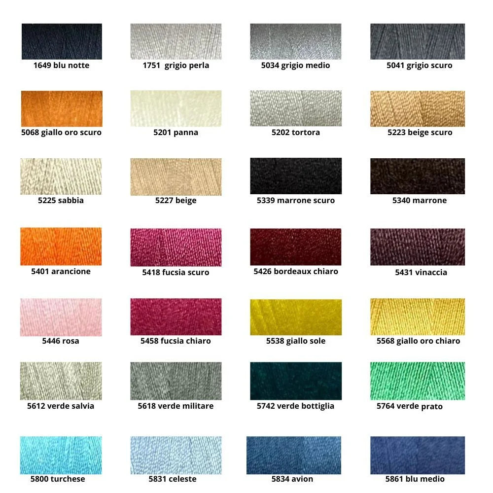 100% polyester sewing thread 10000 Yrd count 40/2