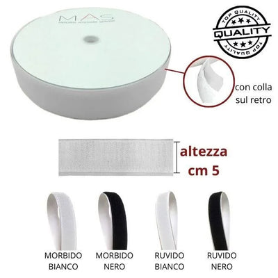 Adhesive Velcro h cm 5 article V35 A Mas meters 25
