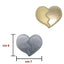Iron-on fabric application item 5315 4 pieces