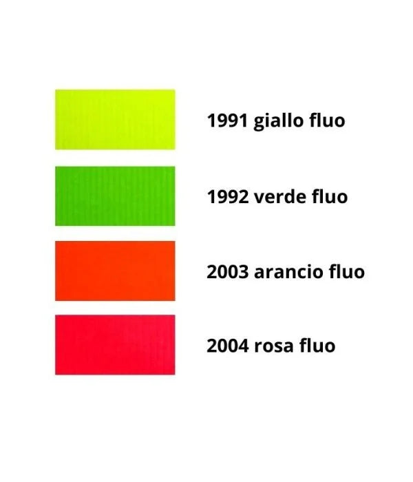 Gros grain fluo N 3 h cm 1,5  poliestere 100% articolo 1686/3
metri 10