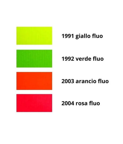 Gros grain fluo N 3 h cm 1.5 100% polyester item 1686/3
 10 meters