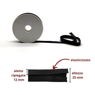 Sbieco raso stretch h mm 25/12/12
metri 20