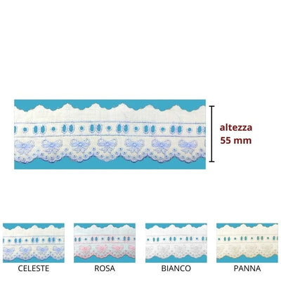 Pizzo san gallo con passanastro articolo 3817 metri 13,70