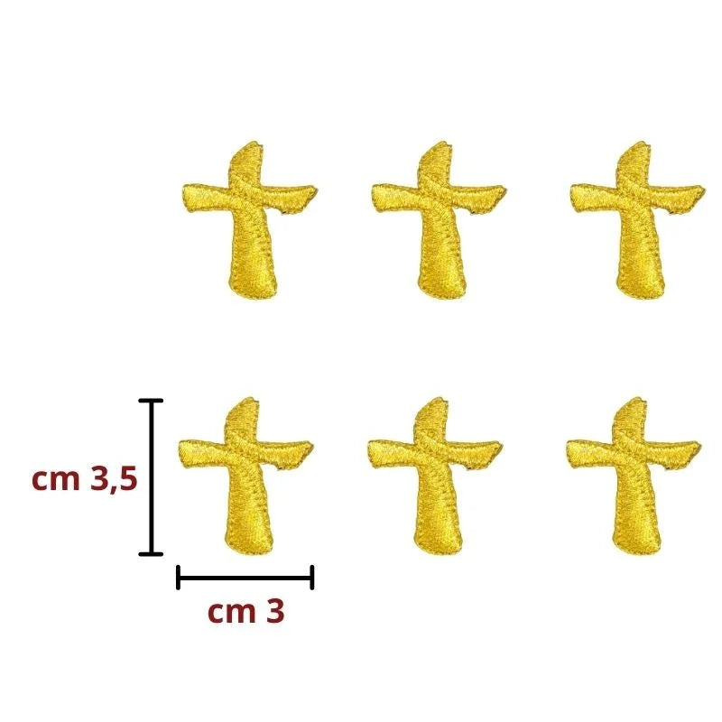 Iron-on application for fabric item 655/B, 6 pieces