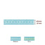 Merletto tramezzo in cotone h cm 2,2 articolo 123 metri 20