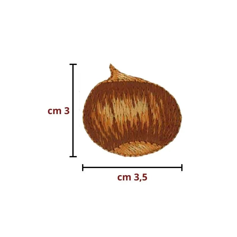Applicazione termoadesiva tessuto articolo APFU00092 pezzi 6