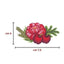 Iron-on fabric application item APFU00128 3 pieces