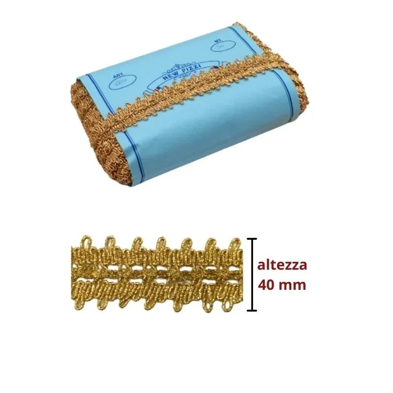 Laminated trimmings h 4 cm item 660 meters 10