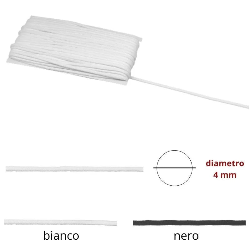 Corda in cotone ø mm 4 articolo 4069 metri 25