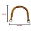 Bamboo bag handles, medium bamboo item