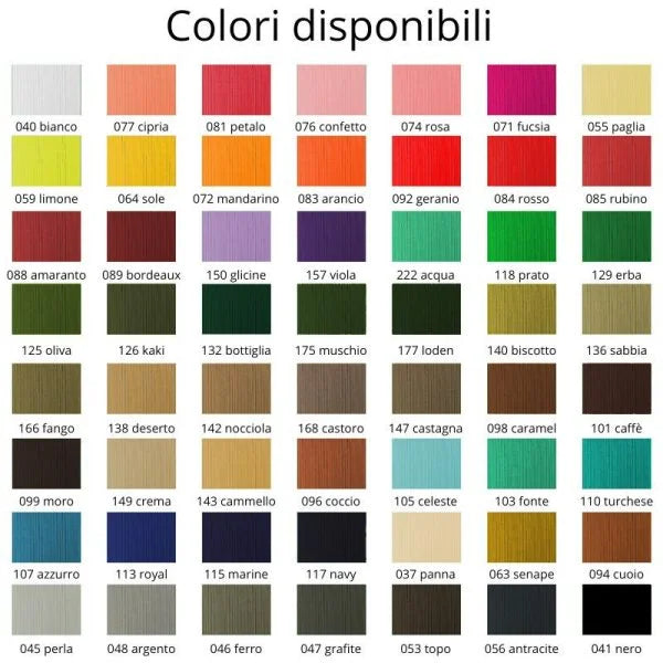 Gros canetè n 7 h 3 cm cotone articolo N/AS7 metri 10