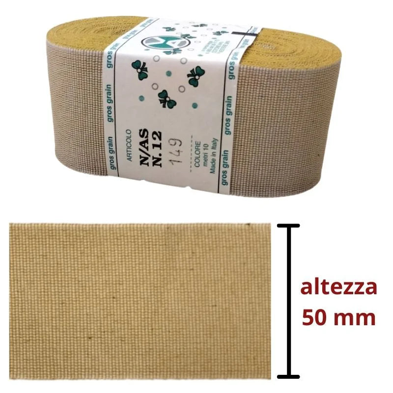 Gros canetè n 12 h 5 cm cotone articolo N/AS12 metri 10