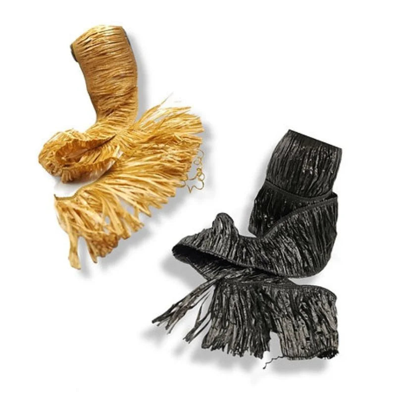 Raffia fringe H 10 cm