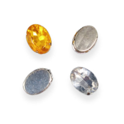 Pietra acrilica castonate da cucire pezzi 25