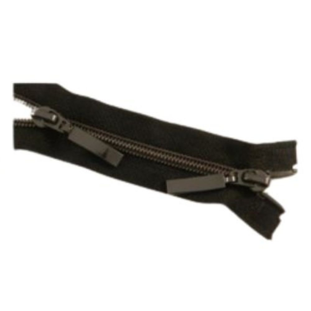 Cerniera lampo spirale laminata 100 cm combi ( 2 cursori) divisibile catena 6 mm