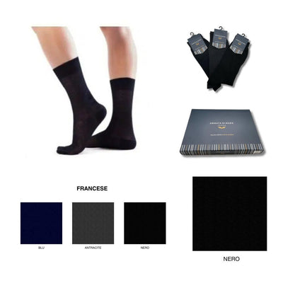 Calzino uomo in cotone
articolo 8201 paia 12