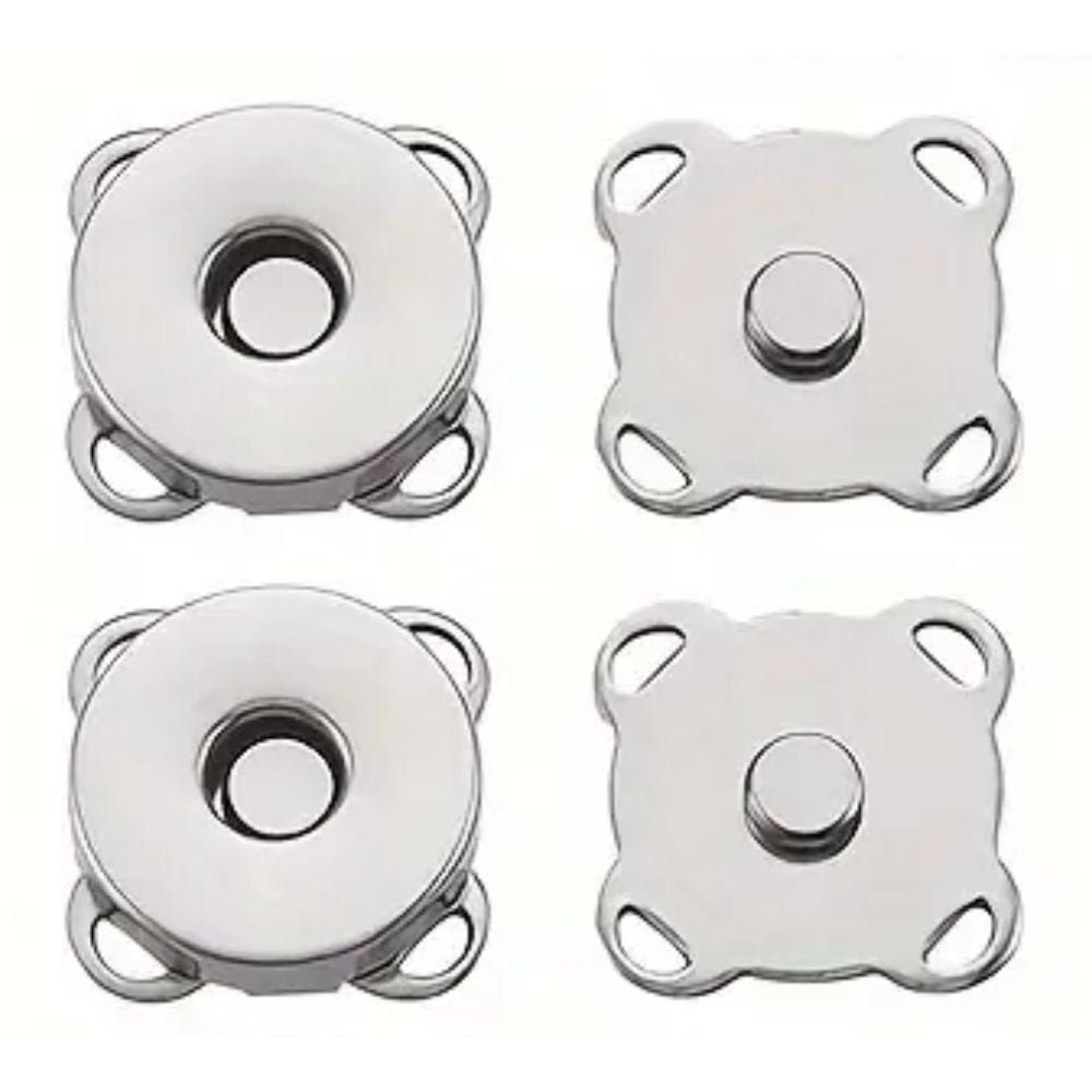 Calamita per borse magnetica 18 x 18 mm articolo MA208 pezzi 4