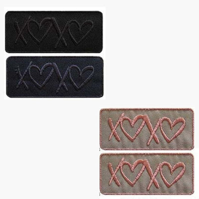 Applicazione termoadesiva tessuto articolo 319B pezzi 4