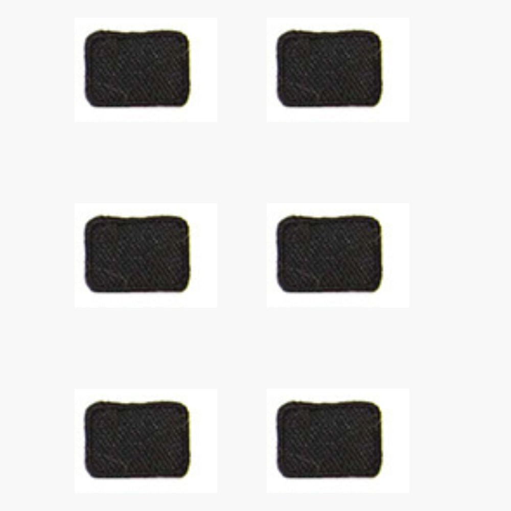 Iron-on application for fabric item 390A 6 pieces