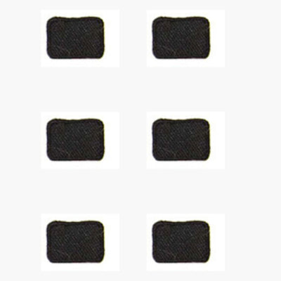 Applicazione termoadesiva tessuto articolo 390A pezzi 6