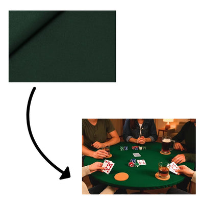 Panno tavolo da gioco h cm 145 art Melton