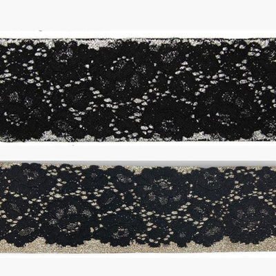 Bordo elastico in pizzo h cm 6 articolo 2258 metri 8,70