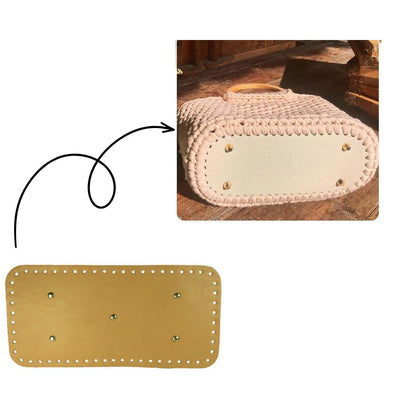 Accessori borsa fondo rettangolare cm 35 X 17 articolo MA126