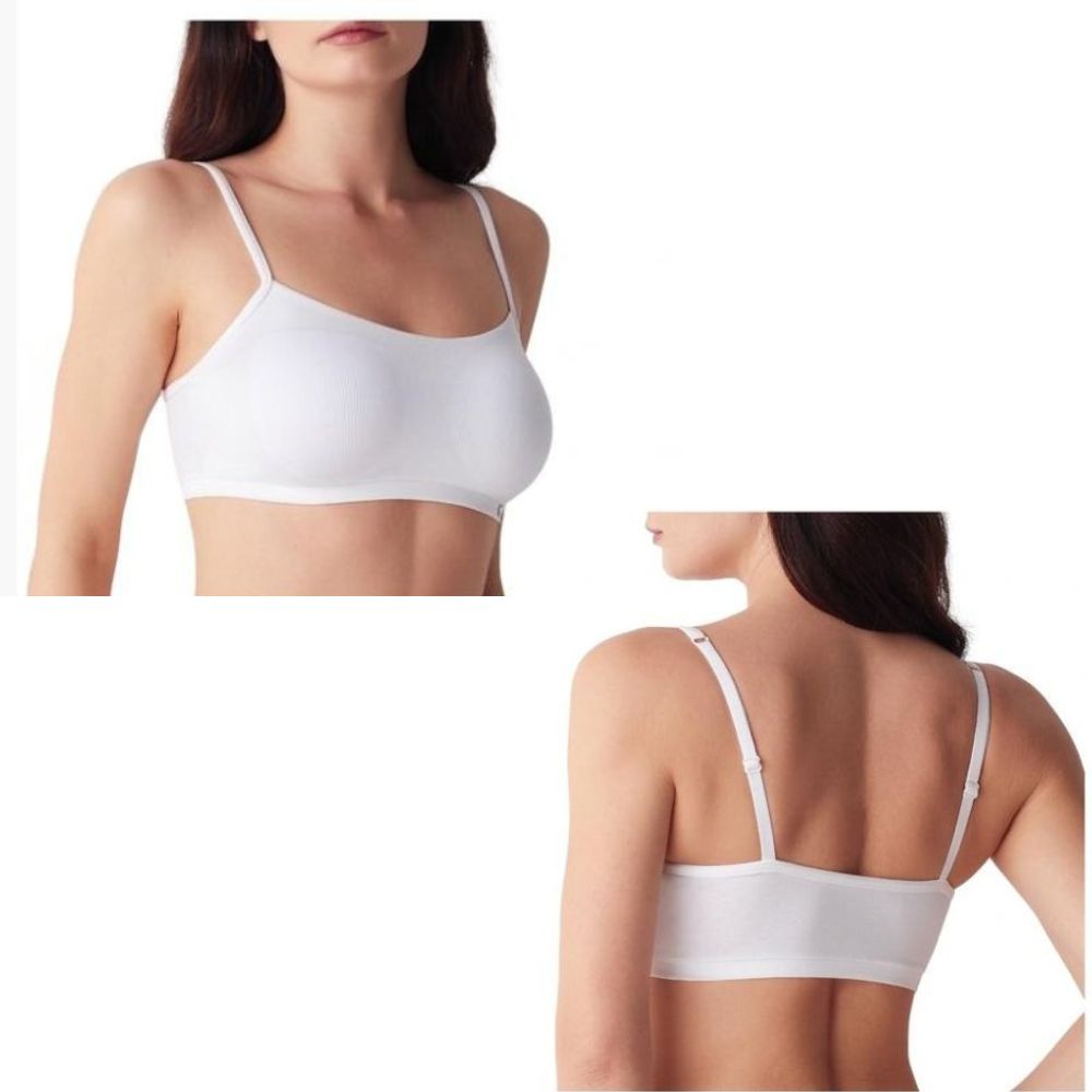 Brasier con coppe estraibili in cotone Cotonella art ADD22