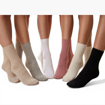 Calzino in filo scozia bimba tinta unita articolo 7520 paia 6